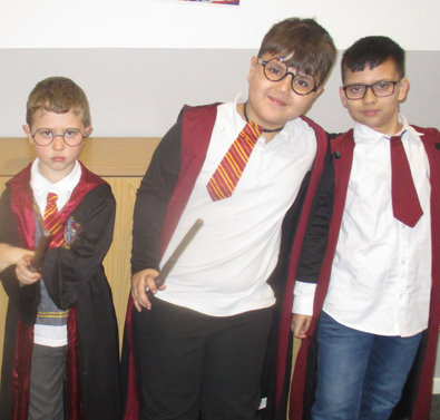 Photo of children dressed up for World Book Day