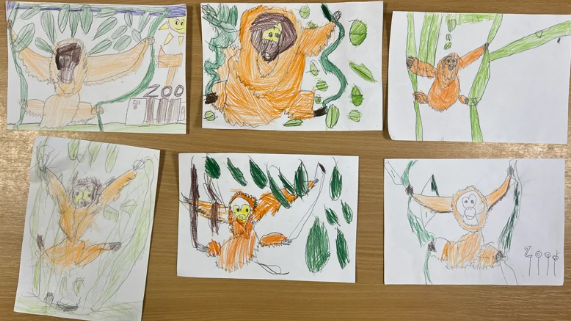 Photo of Endangered Species Day art work
