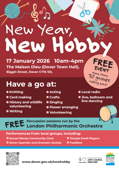 Image of Hobbies poster, text version available at bottom of page