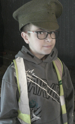 Photo of children dressed up at Hawthorne Trenches