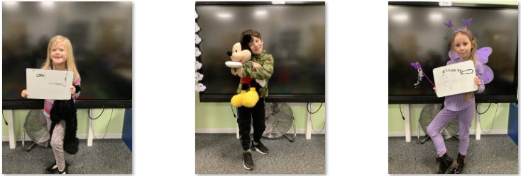 Photos of children dressed up as animals