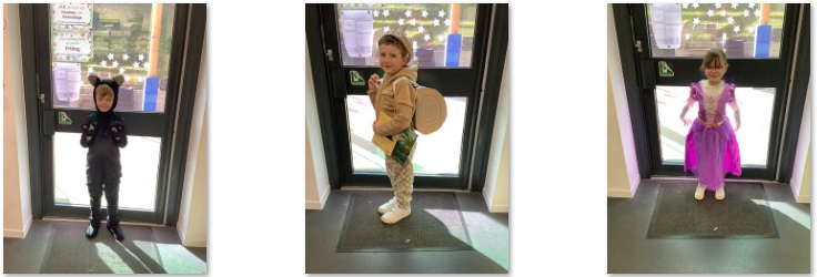 Photo of children dressed up for World Book Day