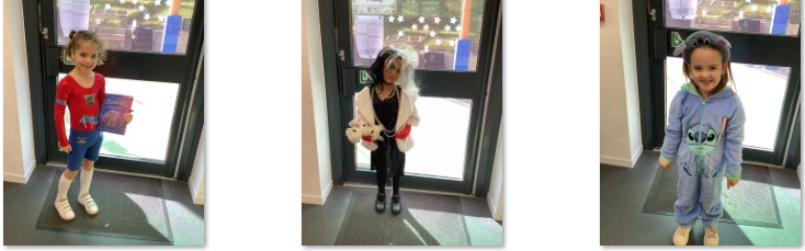 Photo of children dressed up for World Book Day