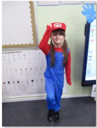Photo of children dressed up for World Book Day