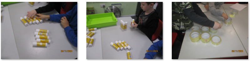 Photos of maths work