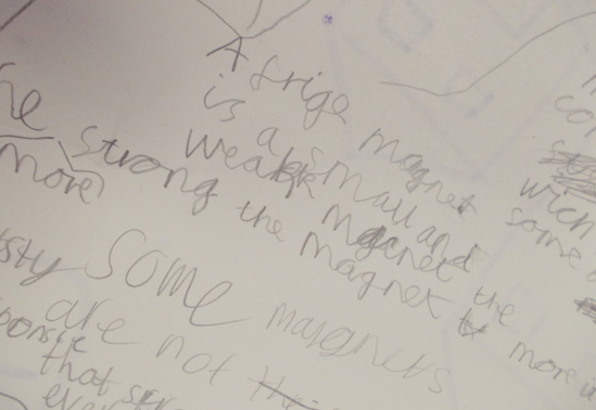 Photo of English work