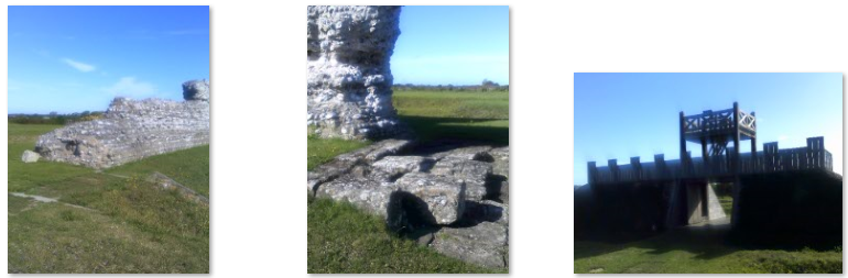 Photo of children at Richborogh Fort