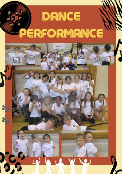 Photo montage of dance performers