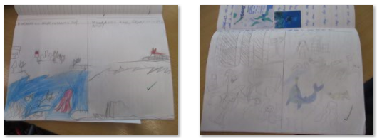 Photos of plastic pollution posters