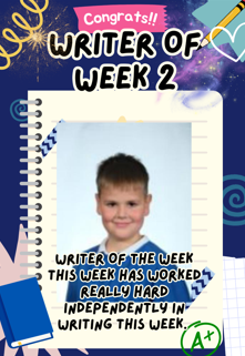 Congratulations poster for TT Rockstar of the week W2