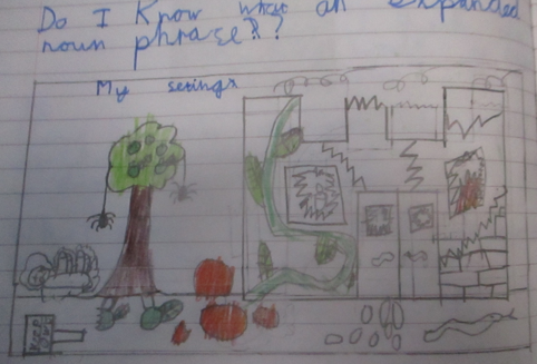 Photo of English work