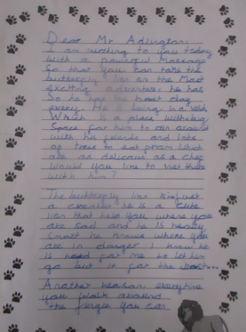 Photos of English work