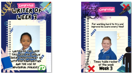 Photos of writer + TT Rockstar of the week