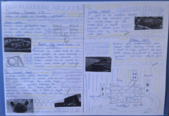 Photo of Dover Castle history work
