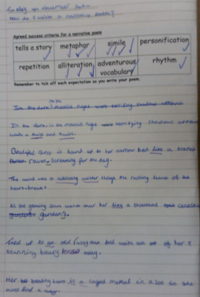 Photo of children's poems