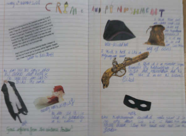 Photo of children's Crime and Punishment work