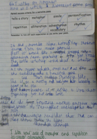 Photo of children's poems