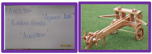 Photo of siege weapons work