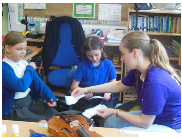 Photo of Purcell Music school visit