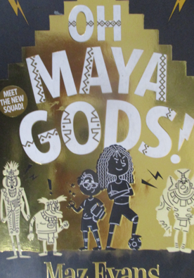 Photo of cover of Maya Gods book