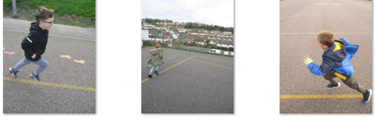 Photos of CIN fun run
