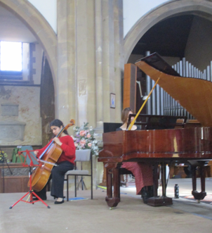 Photo of music being performed at the Church