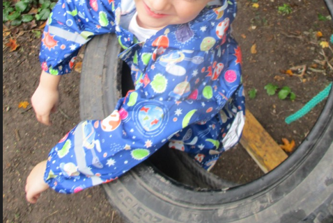 Photo of children at Forest School