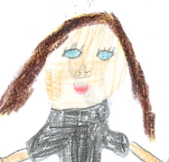Drawing of Miss Ellis
