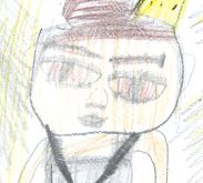 Drawing of Mrs Sanderson Goodey