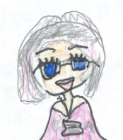Drawing of Mrs Long