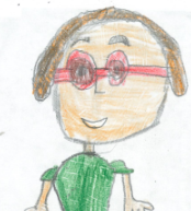Drawing of Miss Kiely
