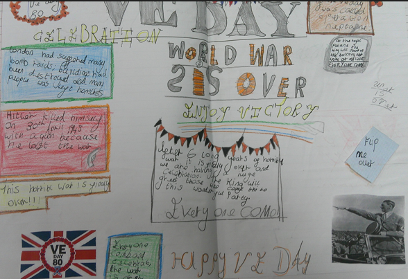 Photo of Children's VE Day Work