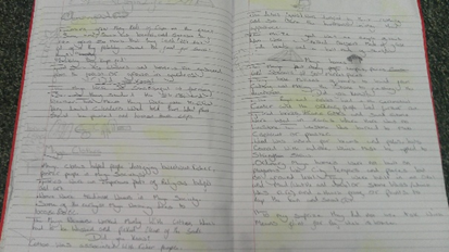 Photos of Mayan work