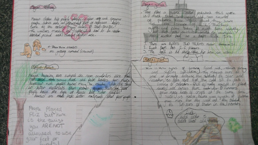 Photos of Mayan work