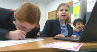 Photos of children learning