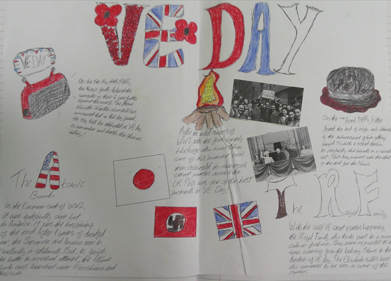 Photo of Children's VE Day Work