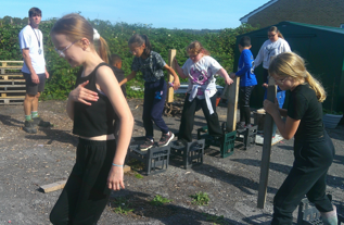 Photo of children enjoying Forest School