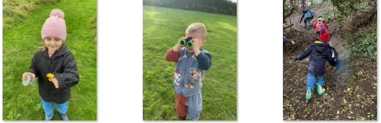 Photos of forest school