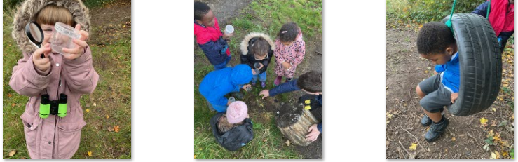Photos of forest school