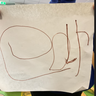 Photos of children's writing