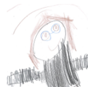 Drawing of Miss Reeves 