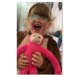 Photo of child dressed as animal