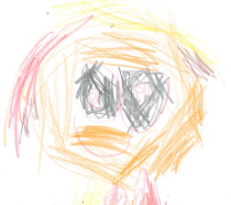 Drawing of Mrs Watson