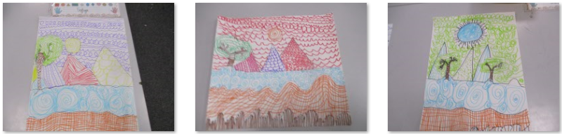 Photos of children's folklore art