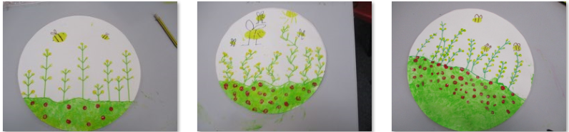 Photos of flower art