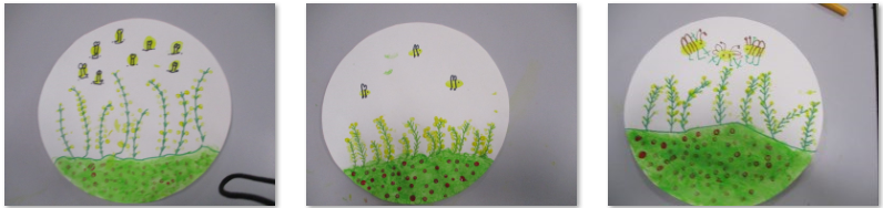 Photos of flower art