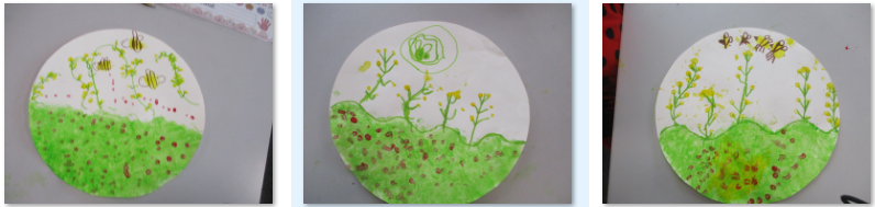 Photos of flower art