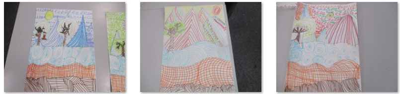 Photos of children's folklore art