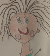 Drawing of Miss Ridge