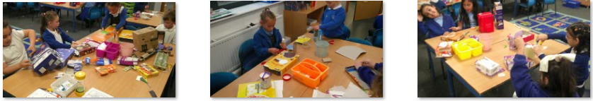 Photos of junk modelling